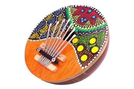 Kalimba cylindrique afro