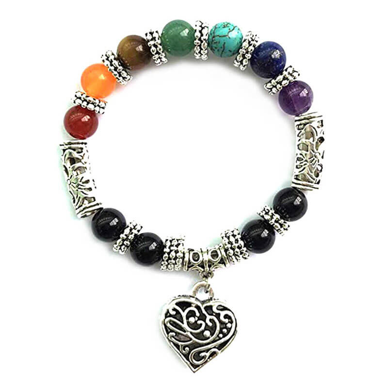 Bracelet 7 Chakras guerison et amour