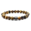 Bracelet Homme Perle Oeil de Tigre