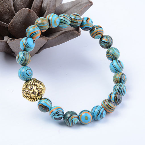 Bracelet Pierre Homme King Bleu