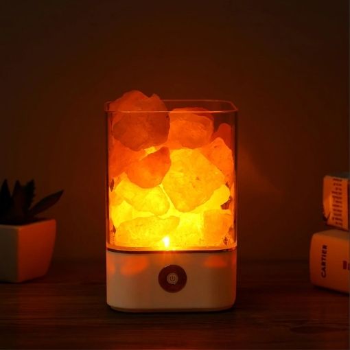 Lampe de Sel Himalaya Mulitcolore