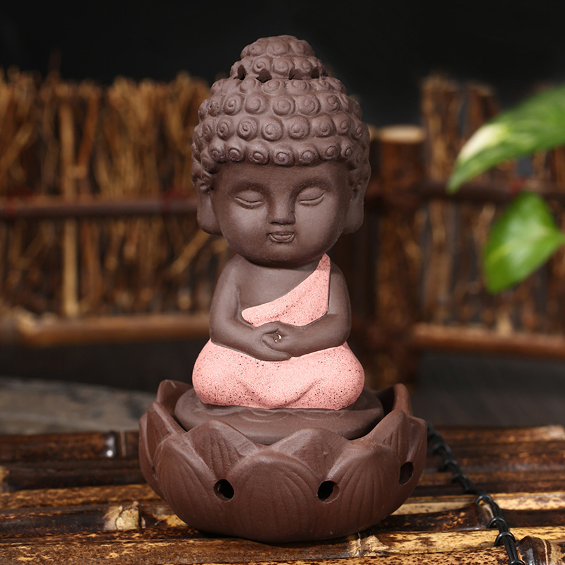 Porte-Encens Rouge de Bouddha