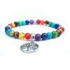 Bracelet 7 Chakras avec Arbre de vie