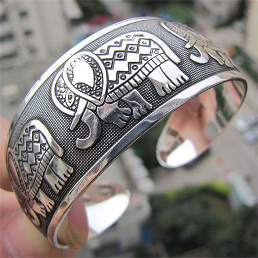 Bracelet Chance Tibétain Éléphant