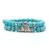 Bracelet Bouddha Turquoise Anti-Douleur