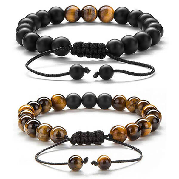 Bracelet Couple Oeil de Tigre
