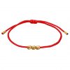 Bracelet Cuivre Tibétain Rouge