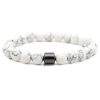 Bracelet Homme Perle Blanche