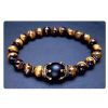 Bracelet Homme Perle Marron