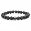 Bracelet Homme Perle Volcanique