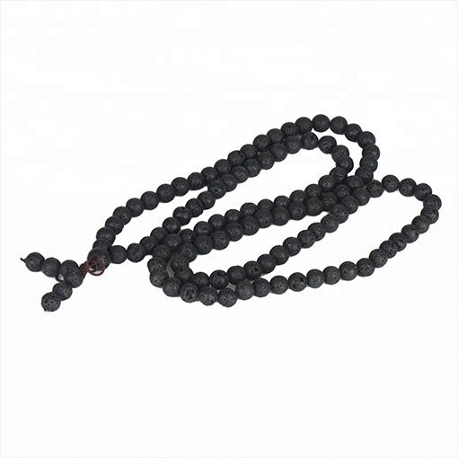 Bracelet Mala en pierre de lave
