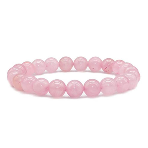 Bracelet Pierre Quartz Rose