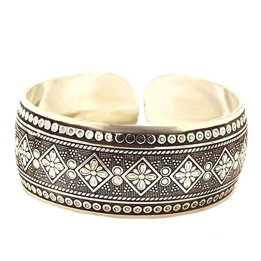 Bracelet Tibétain argent