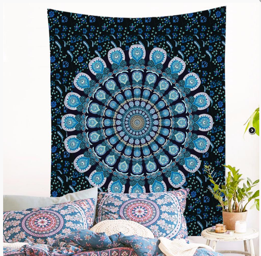 Tenture Murale Indienne Mandala