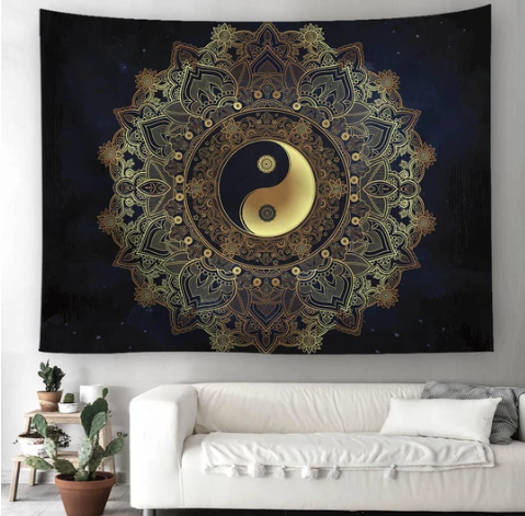 Tenture Yin Yang Harmonie
