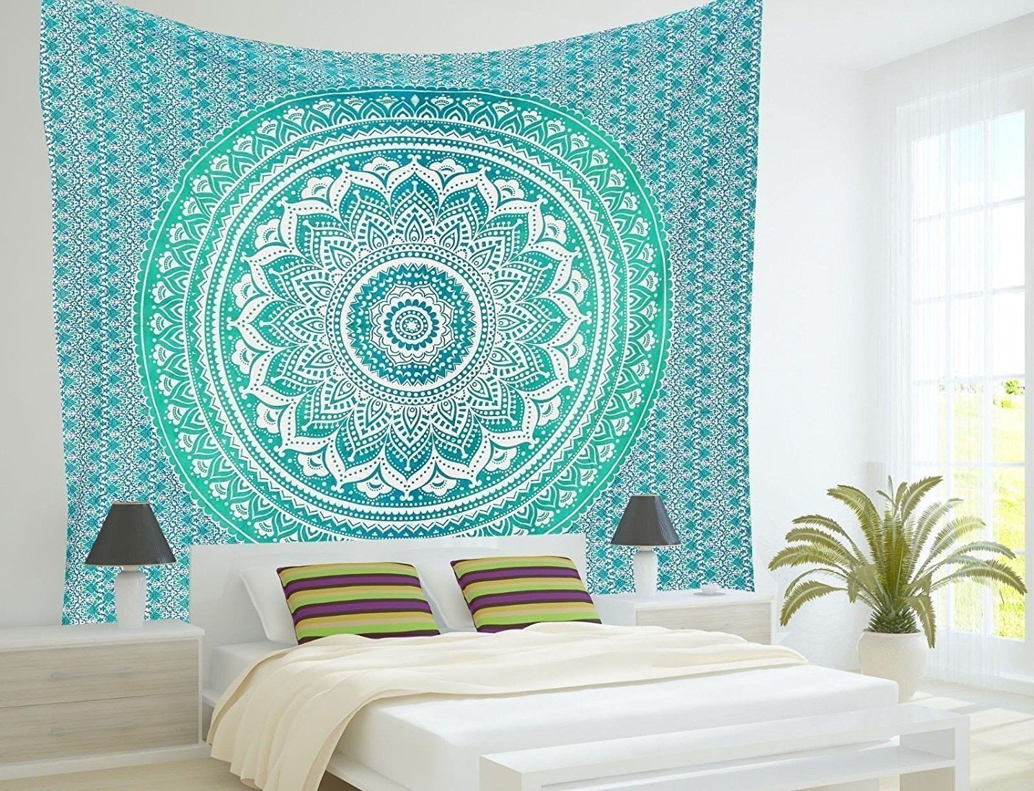 Tenture Mandala Tibétain