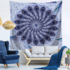 Tenture Paon Mandala