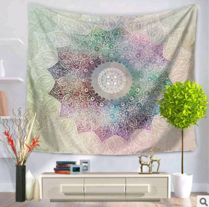 Tenture pour Mur Mandala Multicolore