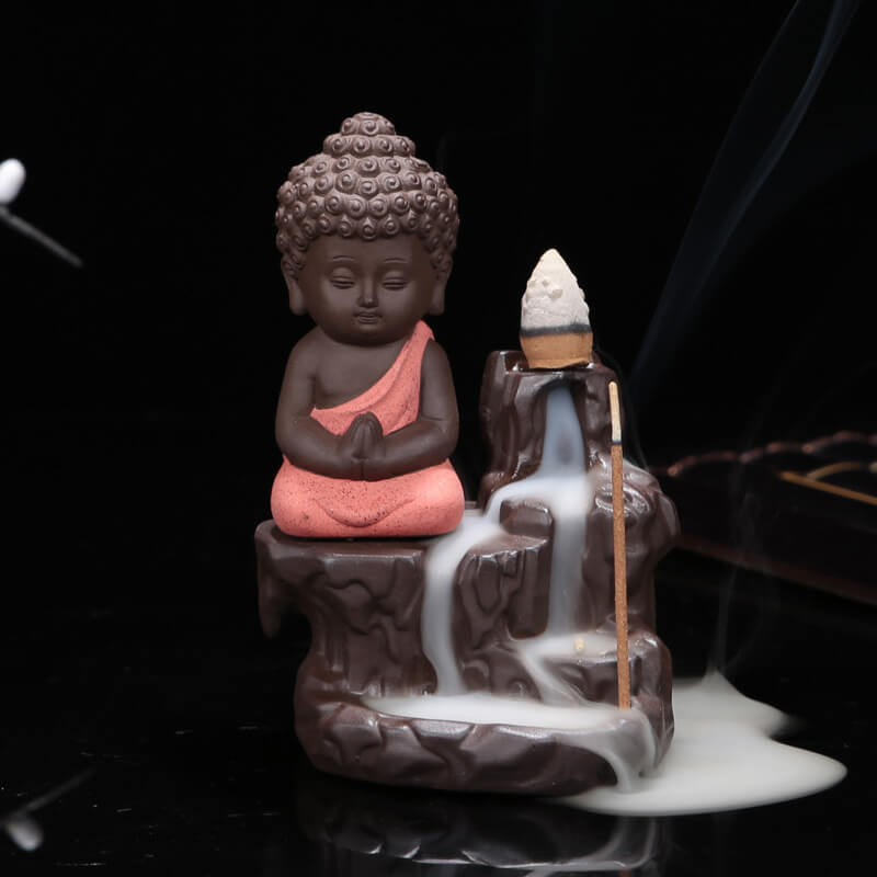 Statue Bouddha Encens