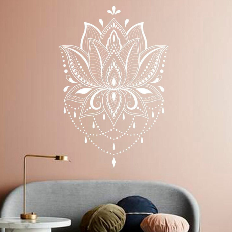 Stickers Fleur de Lotus | Décoration Murale | Sept-Chakras