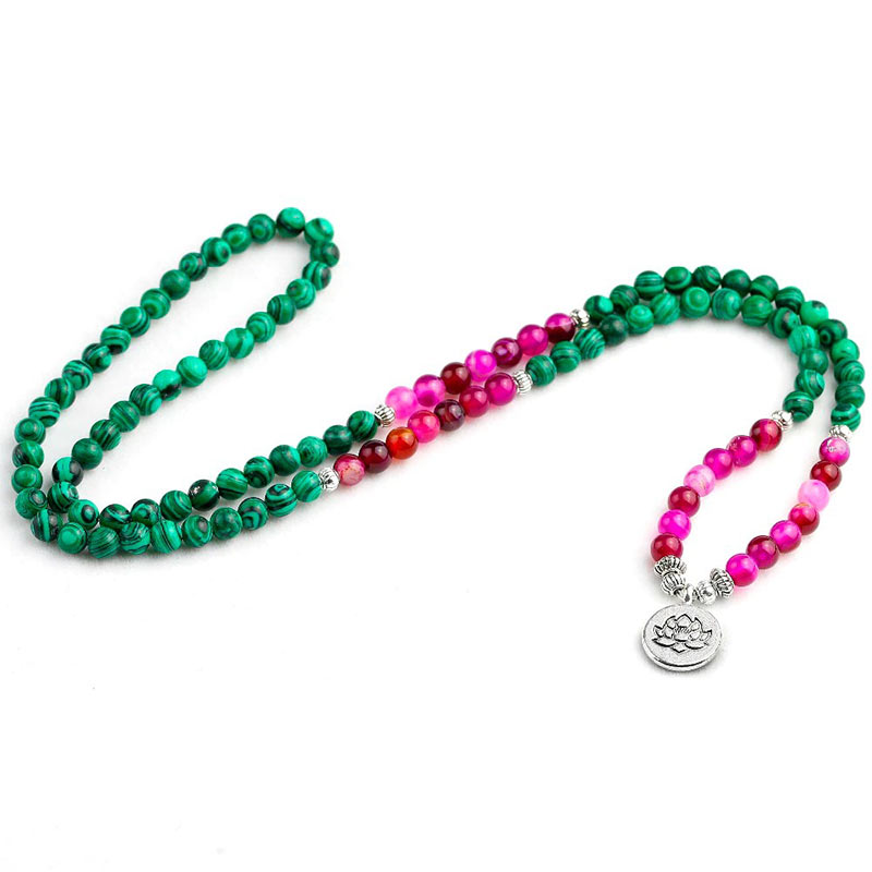 Bracelet Mala Tibétain Femme - Mala Tibétain - Sept Chakras