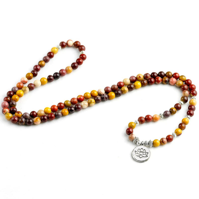 Bracelet Tibétain Mala Mokaïte - Mala Tibétain - Sept Chakras