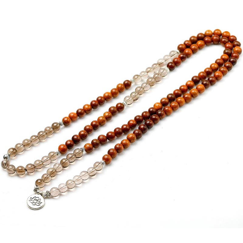 Collier Prière Bouddhiste Mala - Mala Tibétain - Sept Chakras