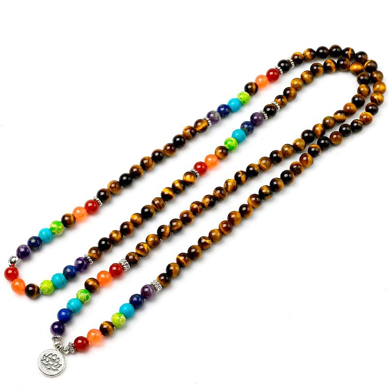 Mala Tibétain 7 Chakras - Sept Chakras