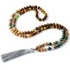 Mala Tibétain avec Pompom - Mala Tibétain - Sept Chakras