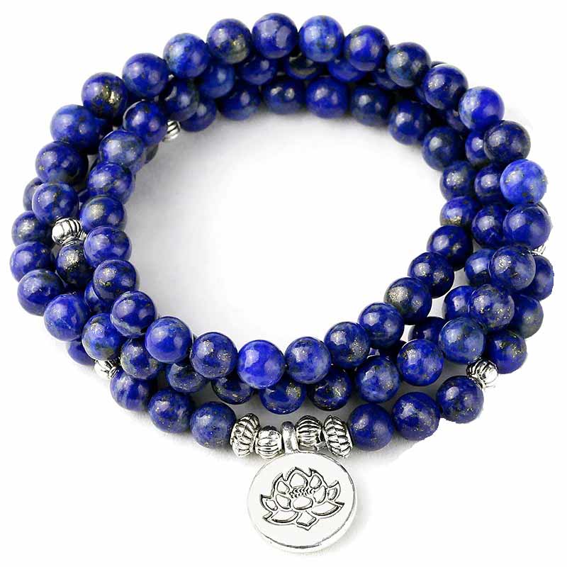 Mala Tibétain Lapis Lazuli - Mala Tibétain - Sept Chakras