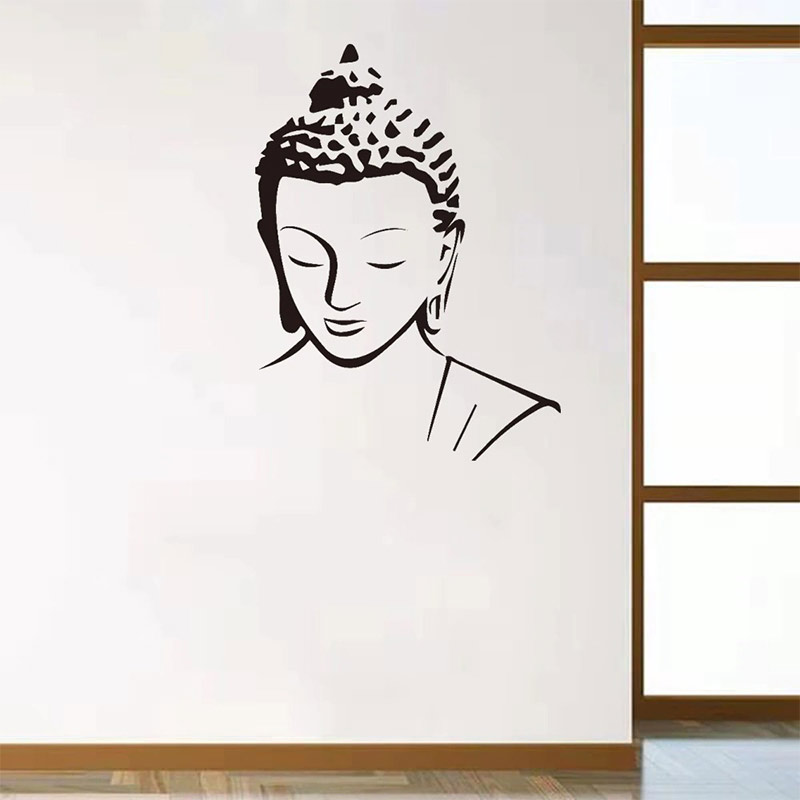 Stickers Bouddha Zen - Décoration zen - sept chakras
