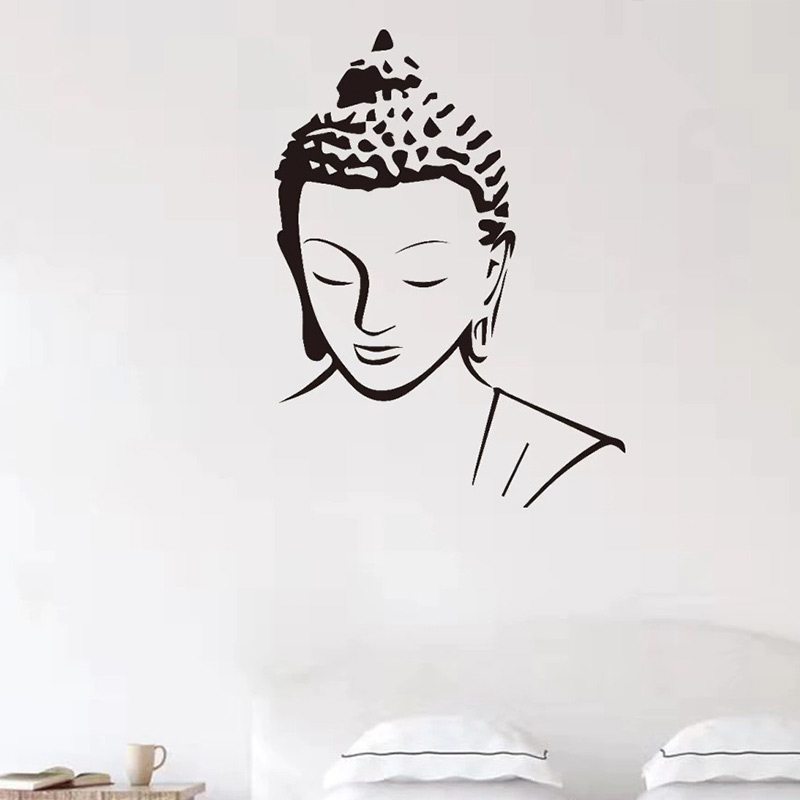 Stickers Bouddha Zen - Décoration zen - sept chakras