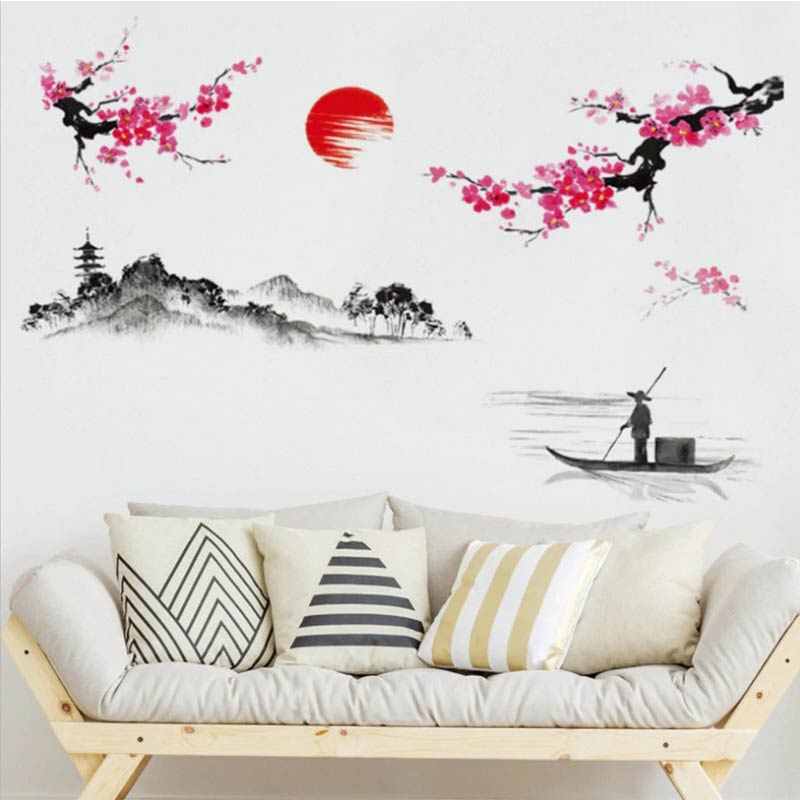 Stickers Zen Japonais - Décoration zen - sept chakras