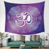 Tenture murale ohm - Décoration zen - sept chakras