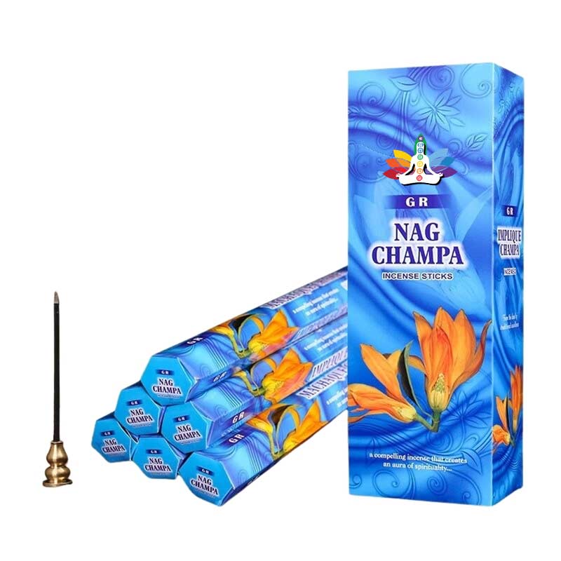 Bâton d'Encens Nag Champa - Encens Naturel - Sept-Chakras