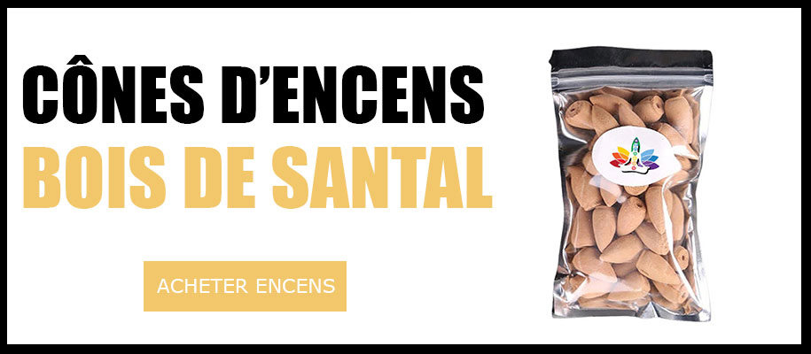 Cône d'encens Bois de Santal